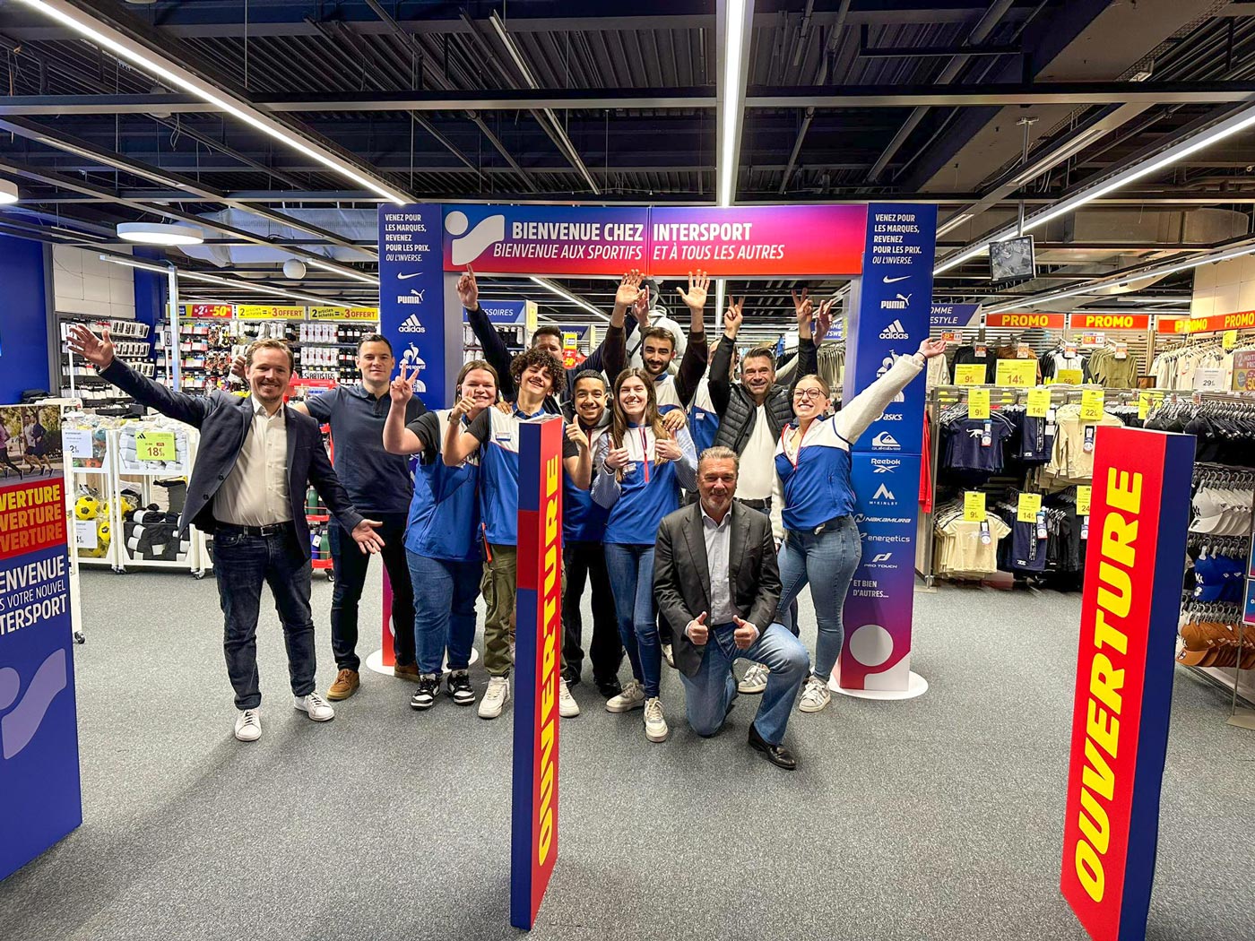 Ouverture de magasin Intersport